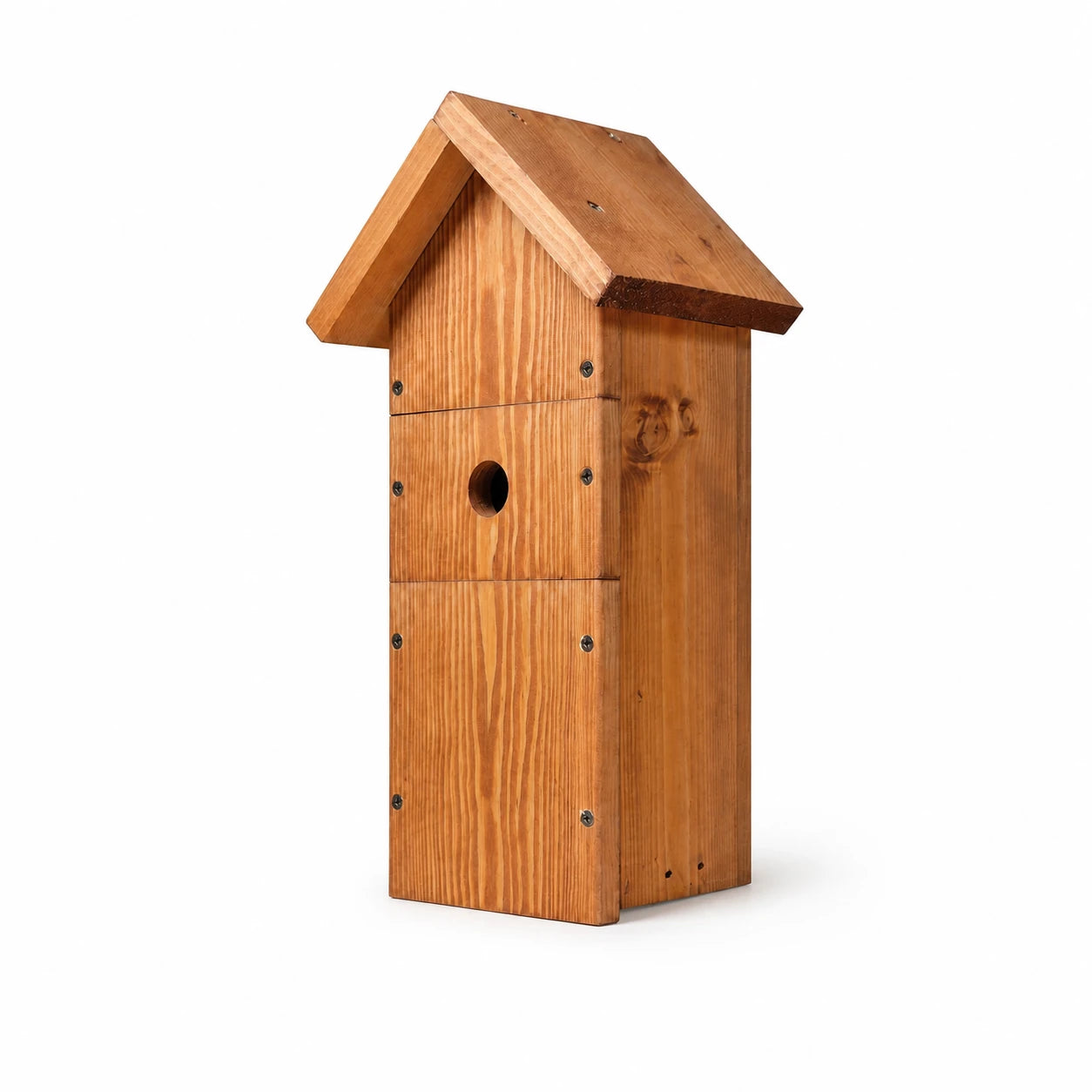 Large birdhouse of observation in wood — photo 3