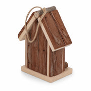 Birdhouse hanging in fir size 14,6 × 12,4 × 8 cm — photo 3