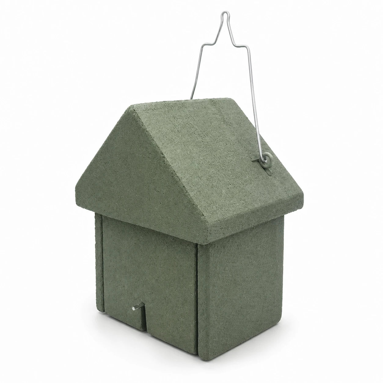 Birdhouse in concrete with entrance adjustable — photo 3