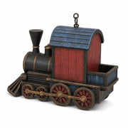 Birdhouse decorative in shape of train — photo 3
