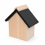Birdhouse wall-mounted in wood natural — photo 3