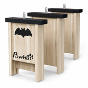 Set of 3 birdhouses with bats — photo 3