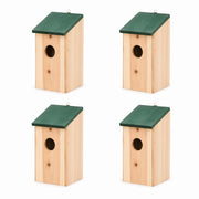 Set of 4 birdhouses in pine wood — photo 3