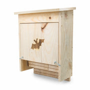 Birdhouse vertical in wood with front cut-out — photo 3