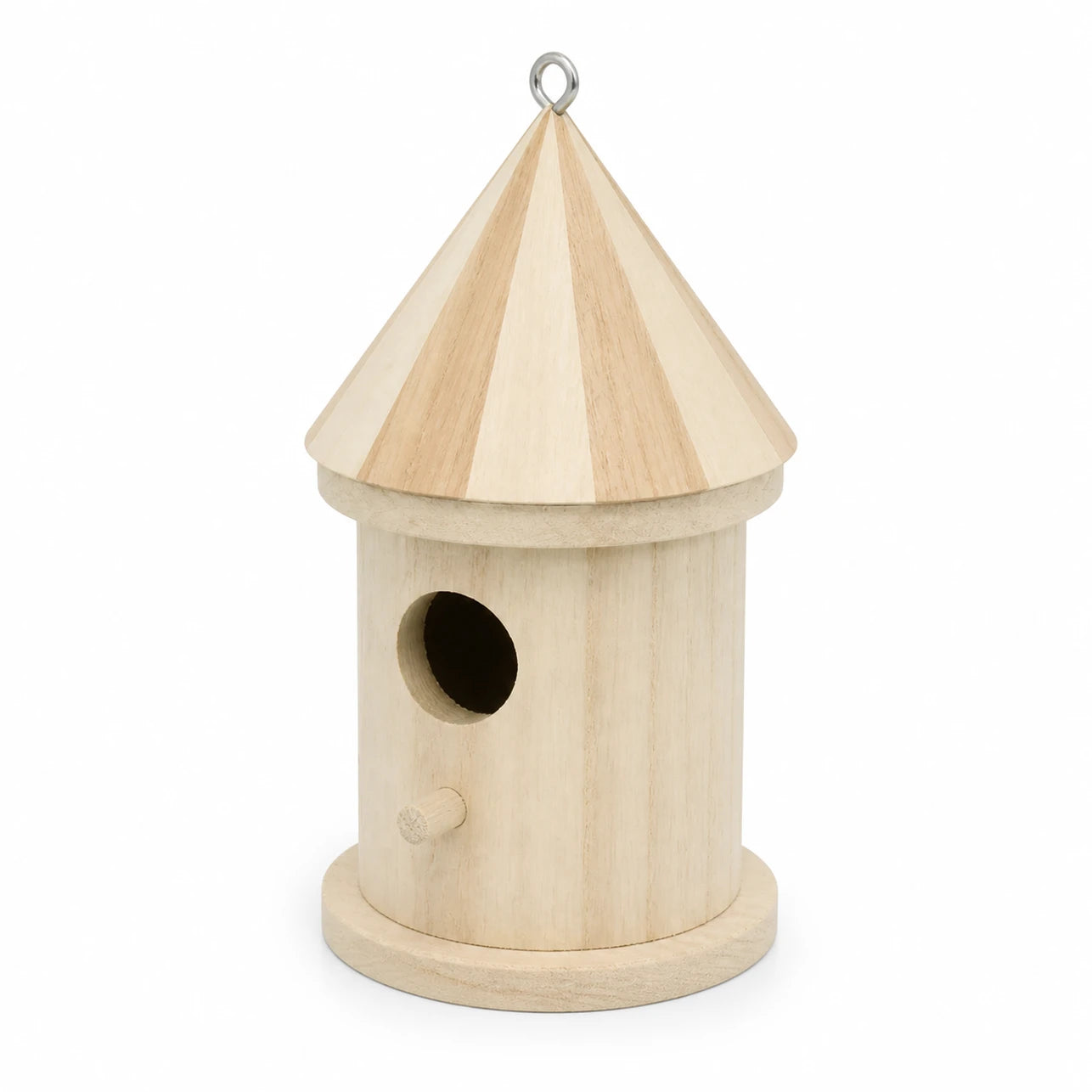 Birdhouse observation in wood beige — photo 3