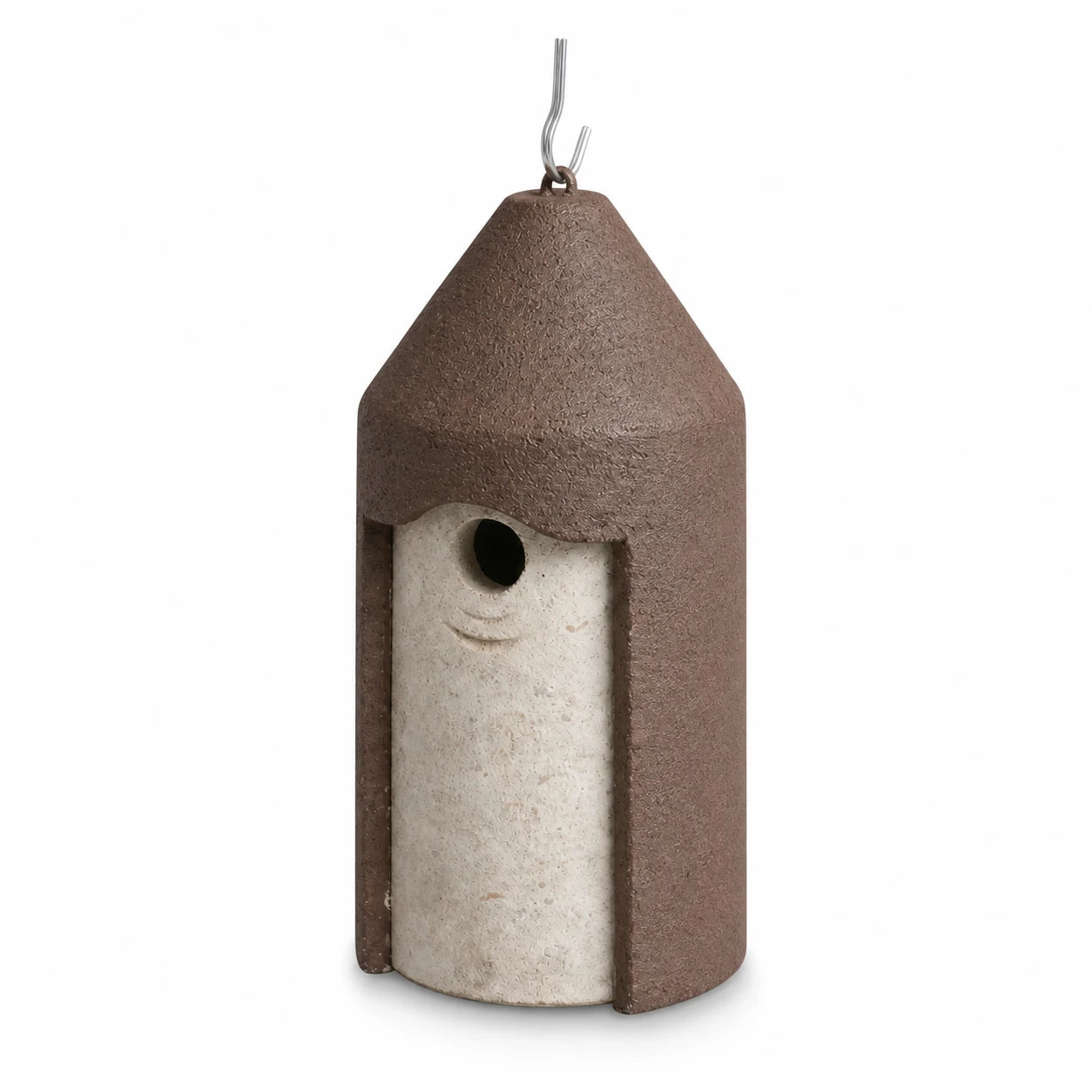 Birdhouse colourful in wood concrete — photo 3