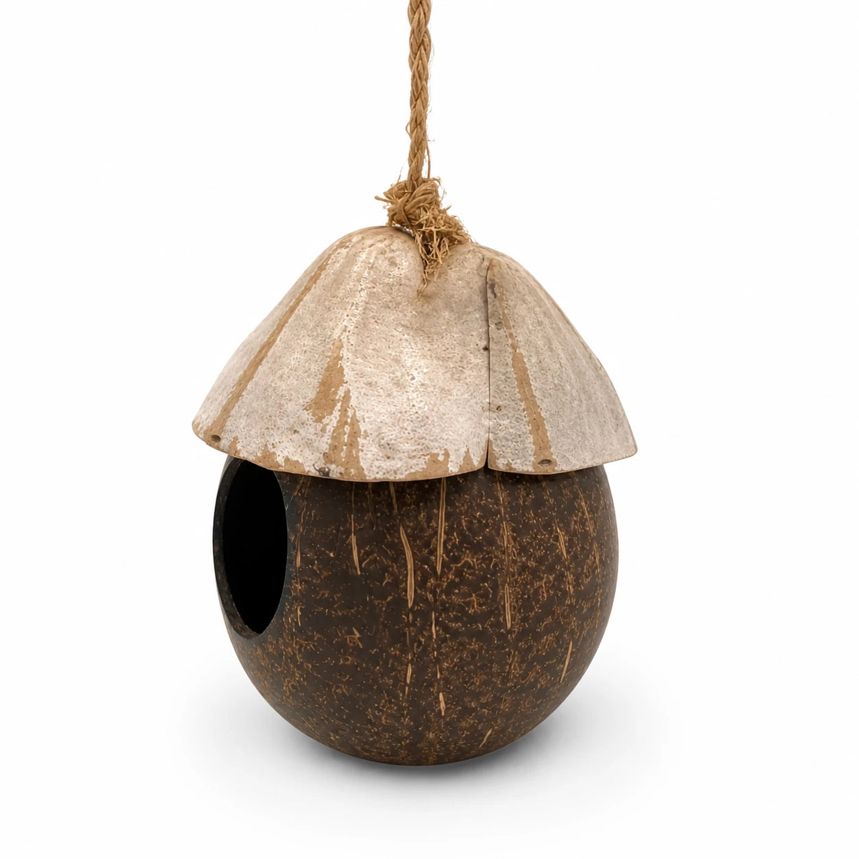 Birdhouse in coconut shell — photo 3