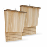 Set of 2 birdhouses with bats 22 × 12 × 34 cm — photo 3