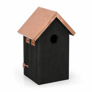 Birdhouse black compact with roof copper — photo 3