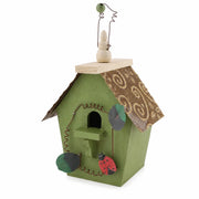 Birdhouse country in logs green — photo 3