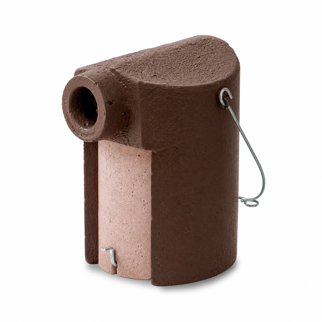 Birdhouse anti-predators in concrete — photo 3
