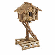 Birdhouse decorative in wood non treated — photo 3