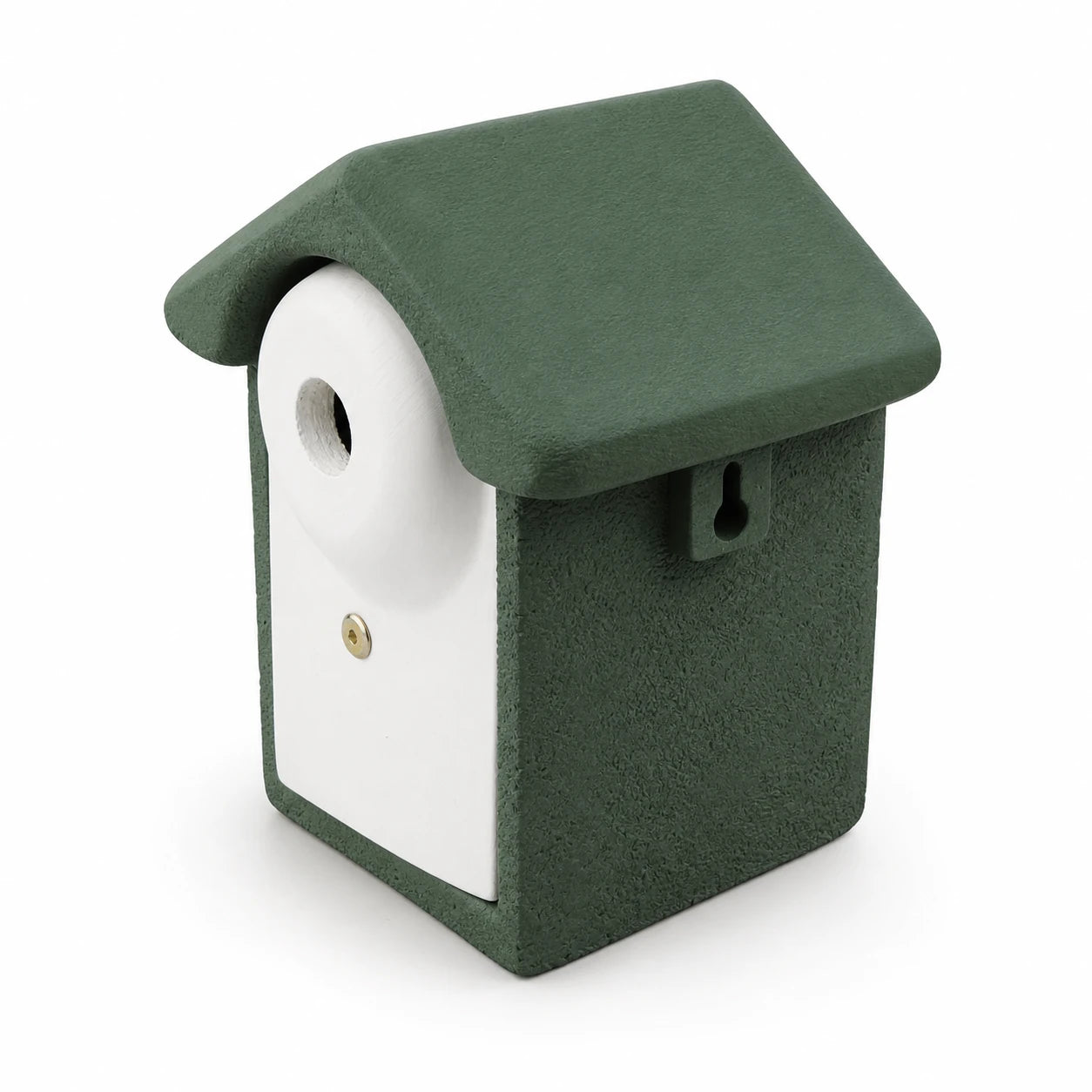 Birdhouse green in wood concrete 28 mm — photo 3