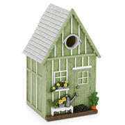 Birdhouse decorative green — photo 3