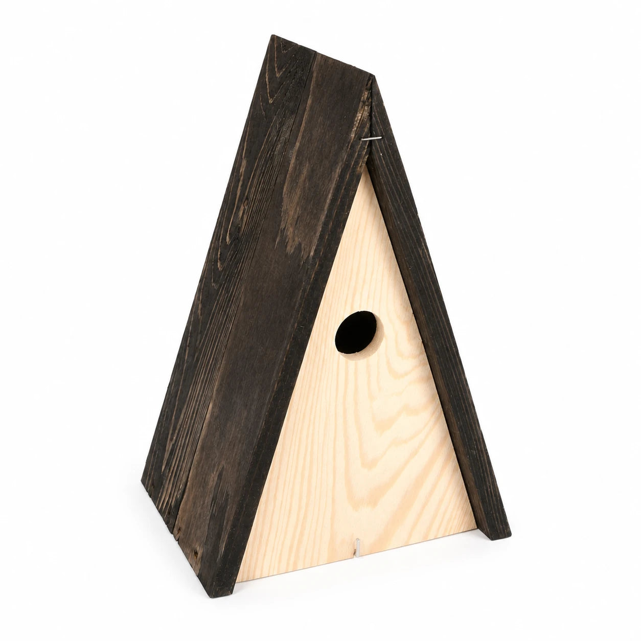 Birdhouse triangular in spruce — photo 3
