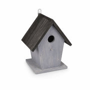 Birdhouse style retro in wood grey size 18,5 × 15 × 23 cm — photo 3