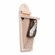 Birdhouse with bark — photo 3