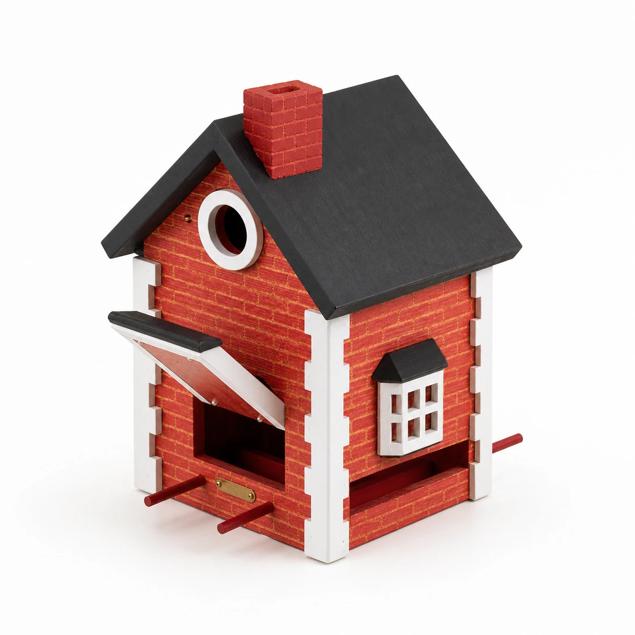 Birdhouse and feeder style brick — photo 3