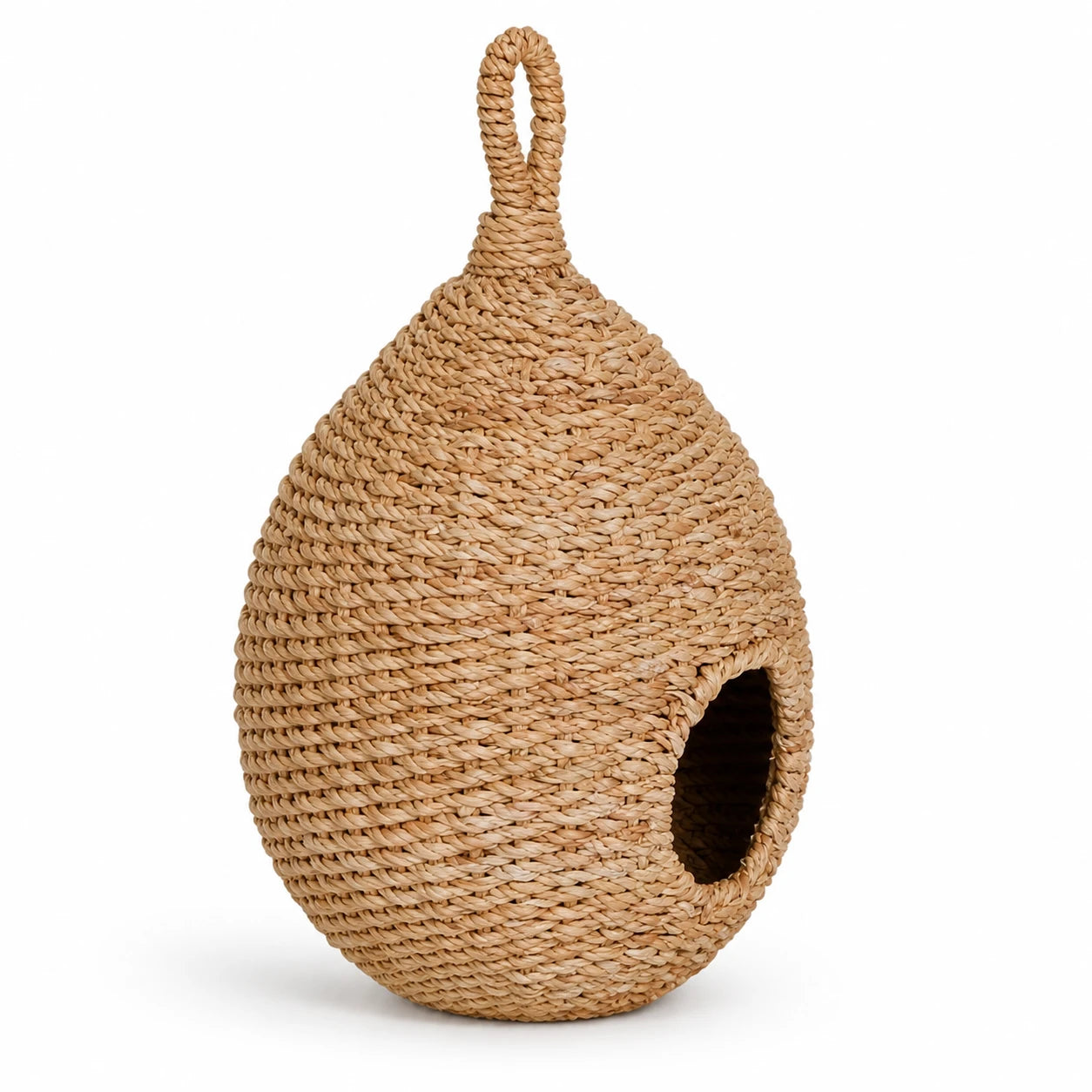 Birdhouse in rush woven — photo 3