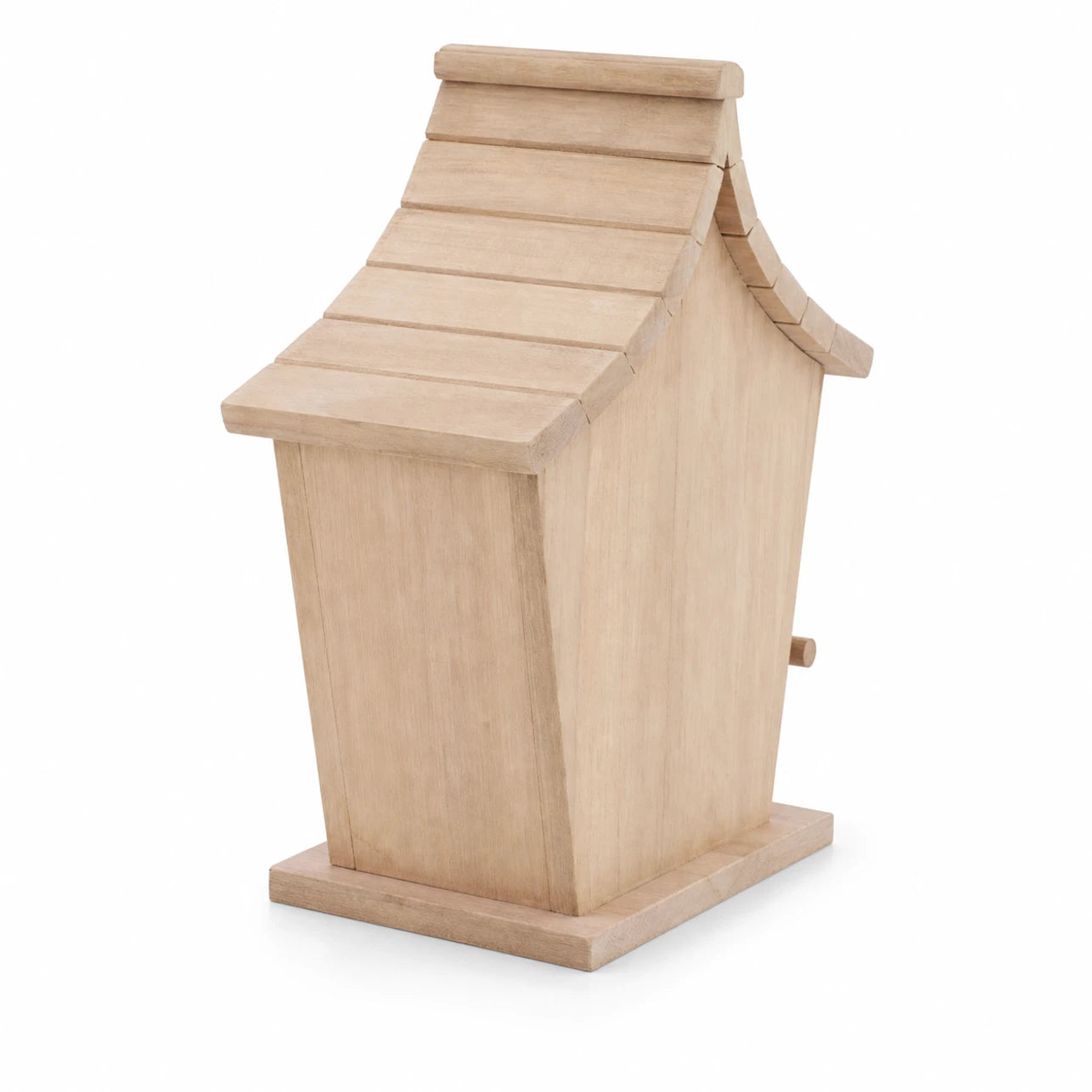 Birdhouse hanging in wood size 17 × 14 × 12 cm — photo 3