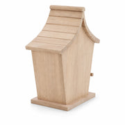 Birdhouse hanging in wood size 17 × 14 × 12 cm — photo 3