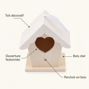 Mini birdhouse scalloped — photo 3