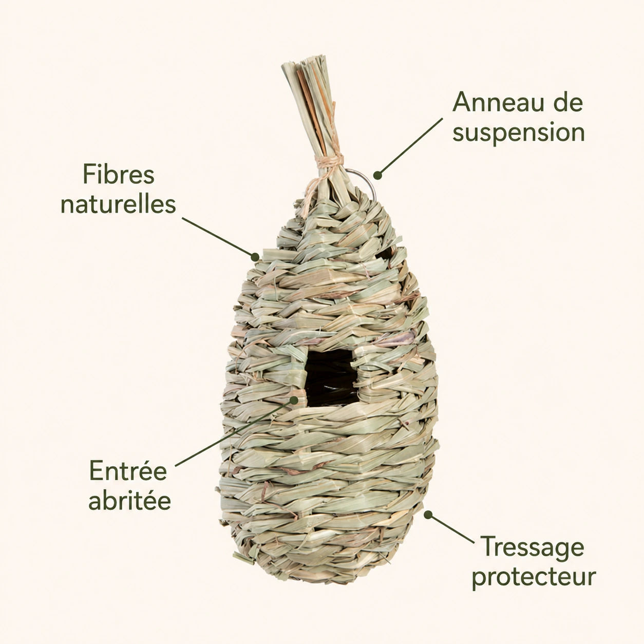 Birdhouse woven — photo 4