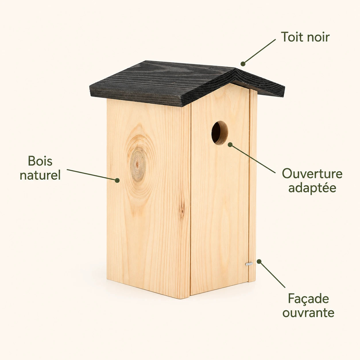 Birdhouse black — photo 4
