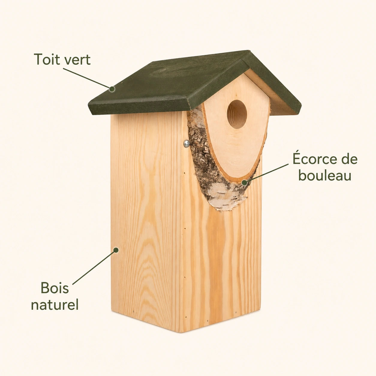 Birdhouse chalet in beech — photo 4