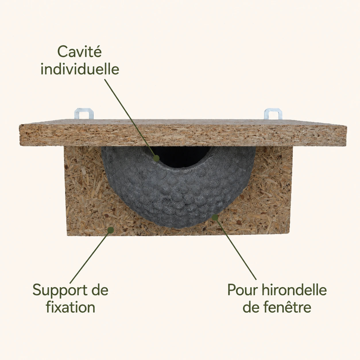Nest artificial simple — photo 4