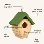 Birdhouse hexagon colourful — photo 3