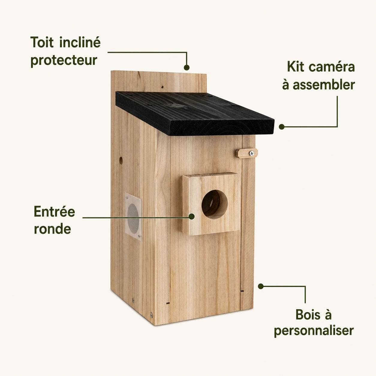 Birdhouse camera solar — photo 3