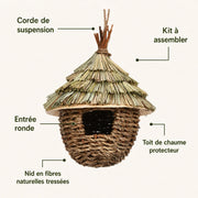 Birdhouse willow roof — photo 3