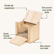 Birdhouse aviary wood — photo 3
