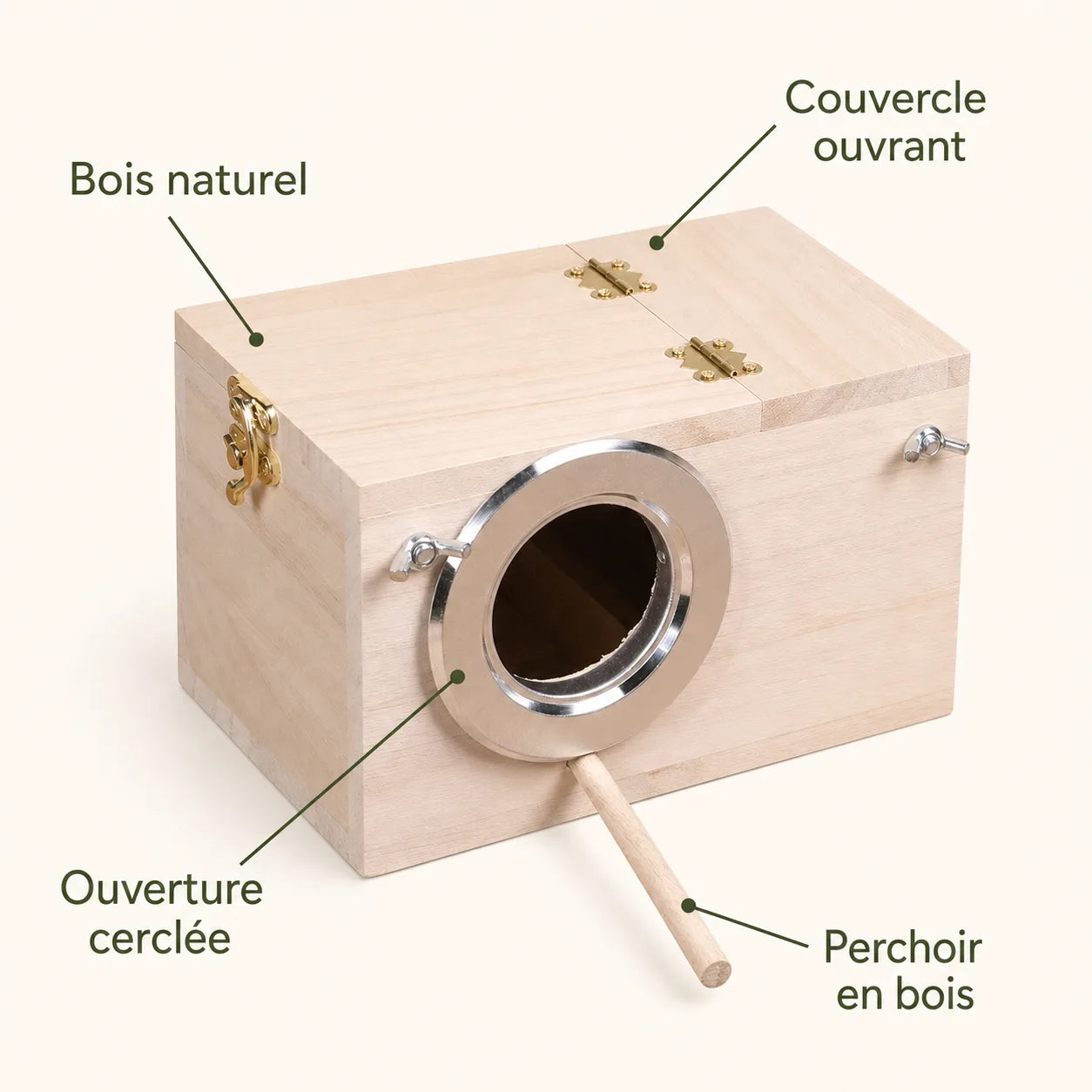 Birdhouse ring metal — photo 3