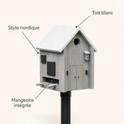 Birdhouse and feeder Nordic — photo 4