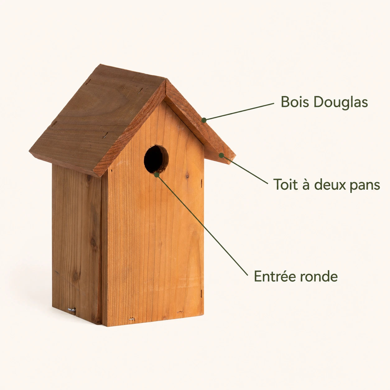Birdhouse in wood Douglas-fir — photo 4
