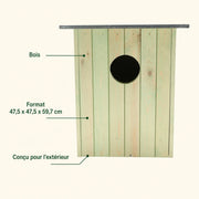 Birdhouse in wood treated — photo 4