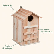 Birdhouse in wood of fir — photo 4