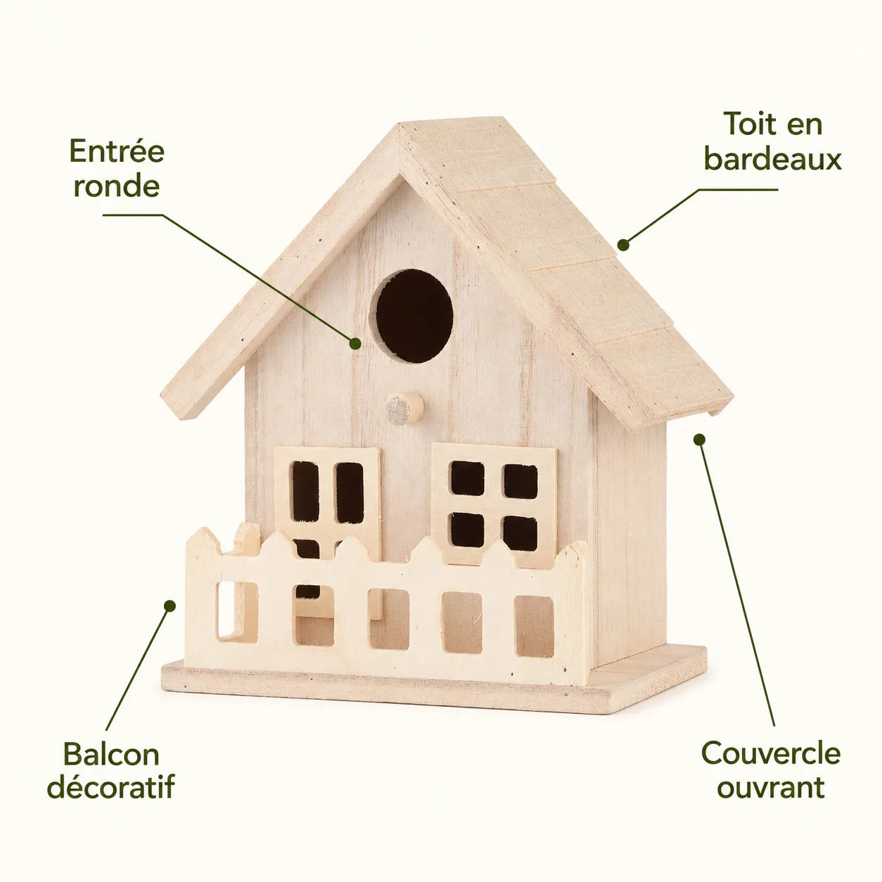 Birdhouse balcony decorative — photo 3