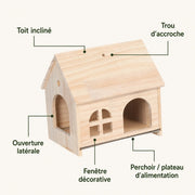 Birdhouse duplex transparent — photo 3