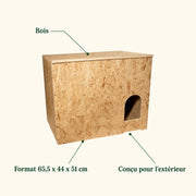 Birdhouse in wood OSB — photo 4