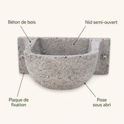 Nest artificial semi-open — photo 4