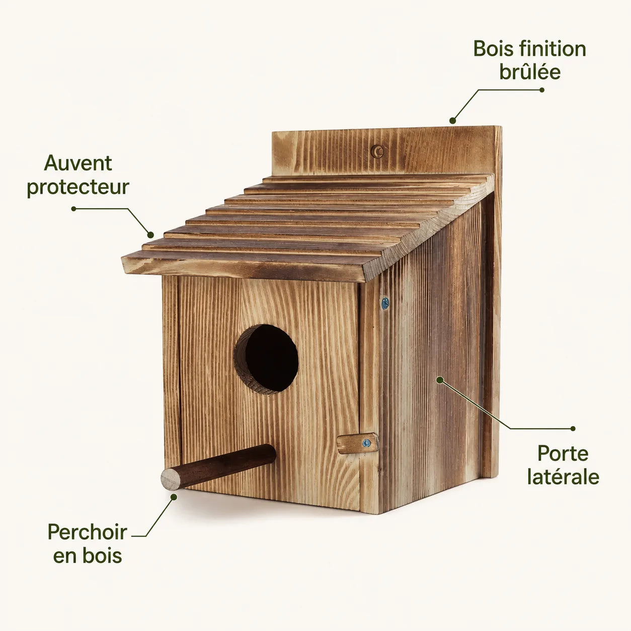 Birdhouse canopy burnt — photo 3