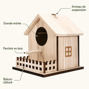 Birdhouse balcony railing — photo 3