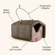 Birdhouse semi-open predator-resistant — photo 4