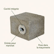 Block-birdhouse built-in — photo 4