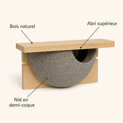 Nest artificial simple under front — photo 4