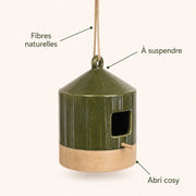 Birdhouse hanging in porcelain — photo 4