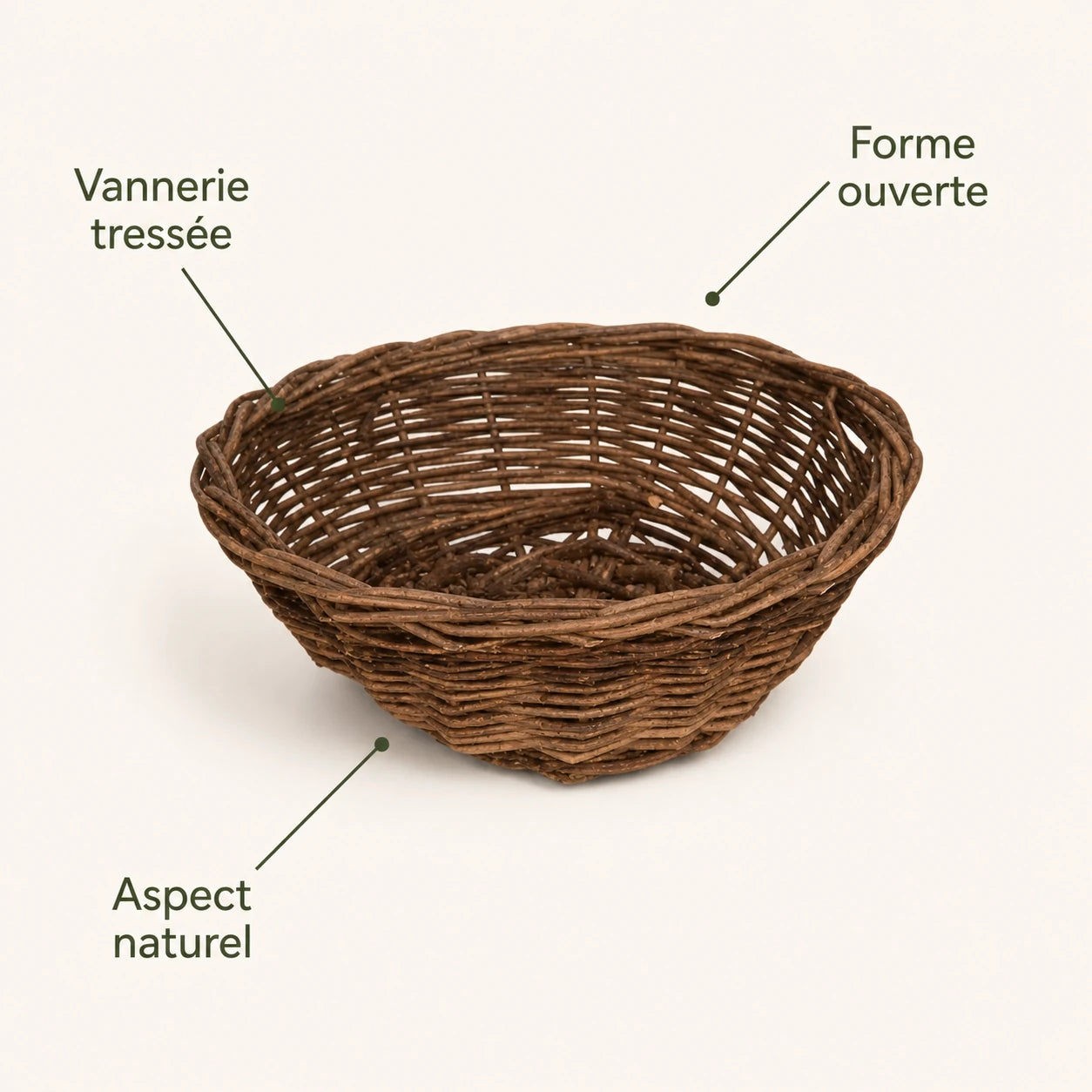 Basket-birdhouse large size — photo 4